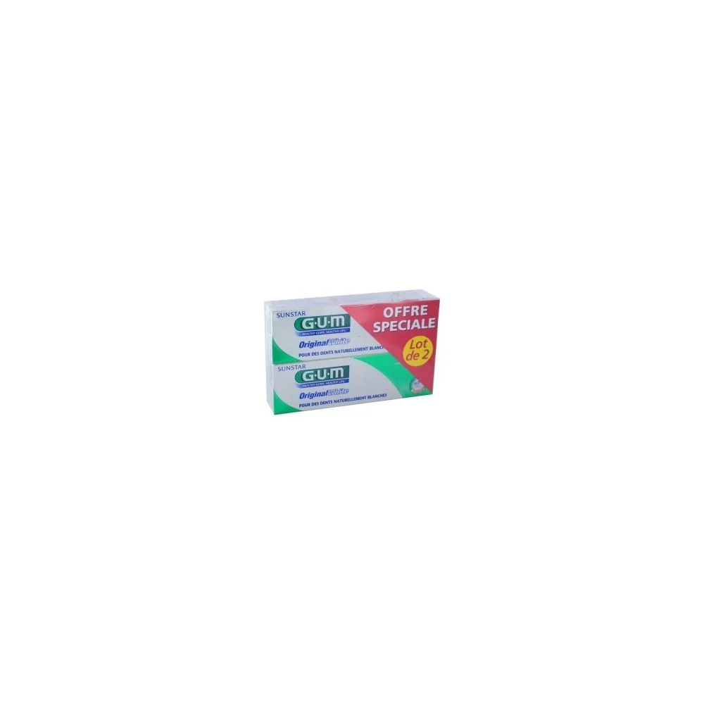 GUM DENTIFRICE ORIGINAL WHITE DUO pour Femmes