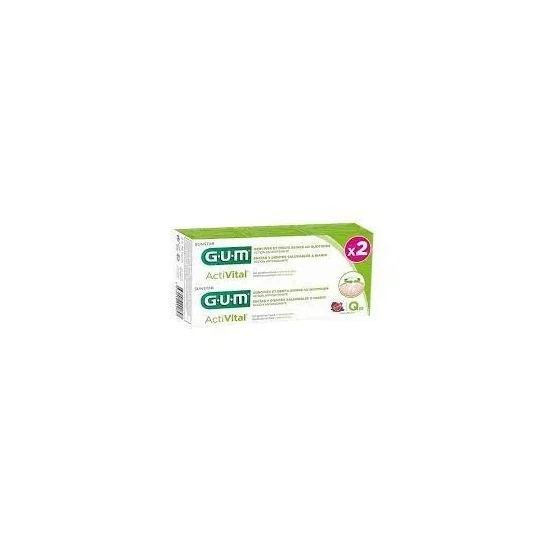 GUM ActiVital Gel Dentifrice pour Beauté