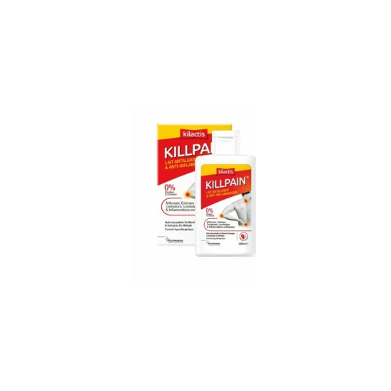 KILACTIS - KILLPAIN LAIT ANTI-DOULEUR CONFORT ARTICULAIRE ET MUSCUL...
