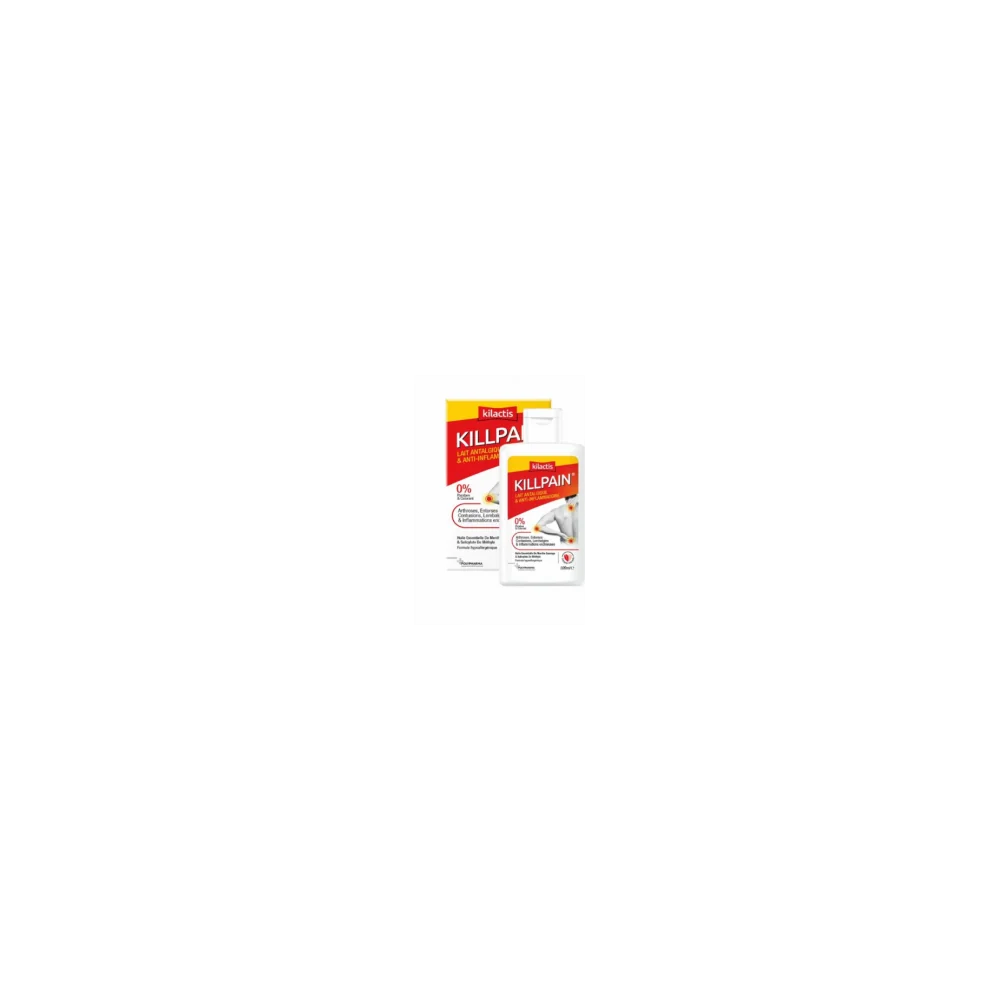 KILACTIS - KILLPAIN LAIT ANTI-DOULEUR CONFORT ARTICULAIRE ET MUSCUL...