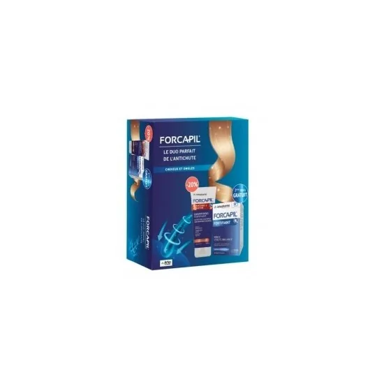 ARKOPHARMA FORCAPIL COFFRET LE DUO PARFAIT ANTI CHUTE pour Accueil