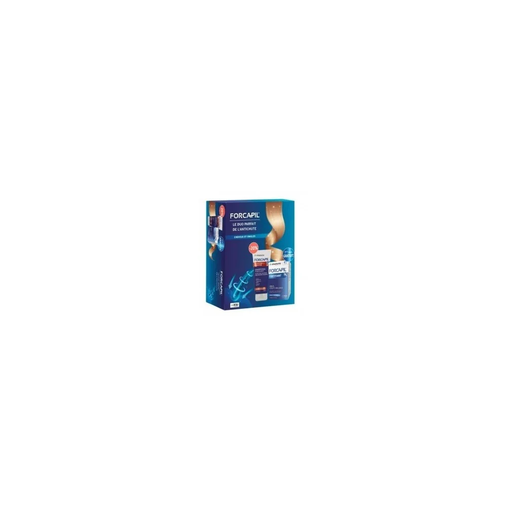 ARKOPHARMA FORCAPIL COFFRET LE DUO PARFAIT ANTI CHUTE pour Accueil