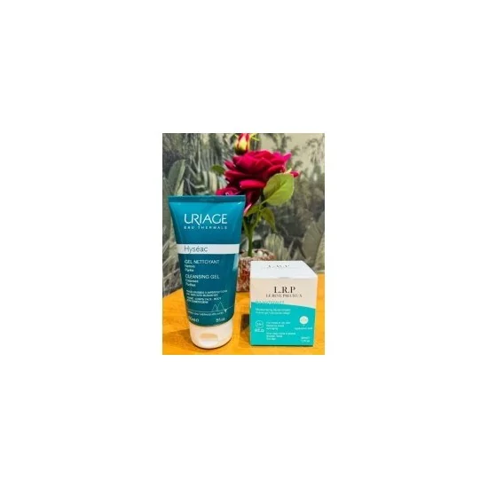 LRP CREME HYDRATENTE VIT B3 + URIAGE HYSEAC GEL NETTOYANT pour Accueil
