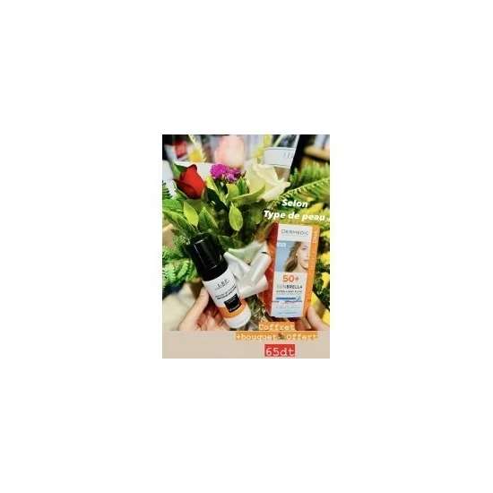 MOUSSE NETTOYANTE LRP + DERMEDIC SUNBRELLA FLUIDE SPF50+ & BOUQUET ...