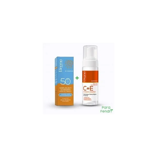 PACK ECRAN SPF50+ 40ML INVISIBLE + Lirene C+E Mousse nettoyante vis...