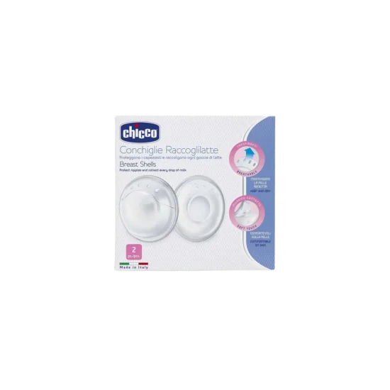 CHICCO - COQUILLES D'ALLAITEMENT 2 PIECES pour Maman et bébé
