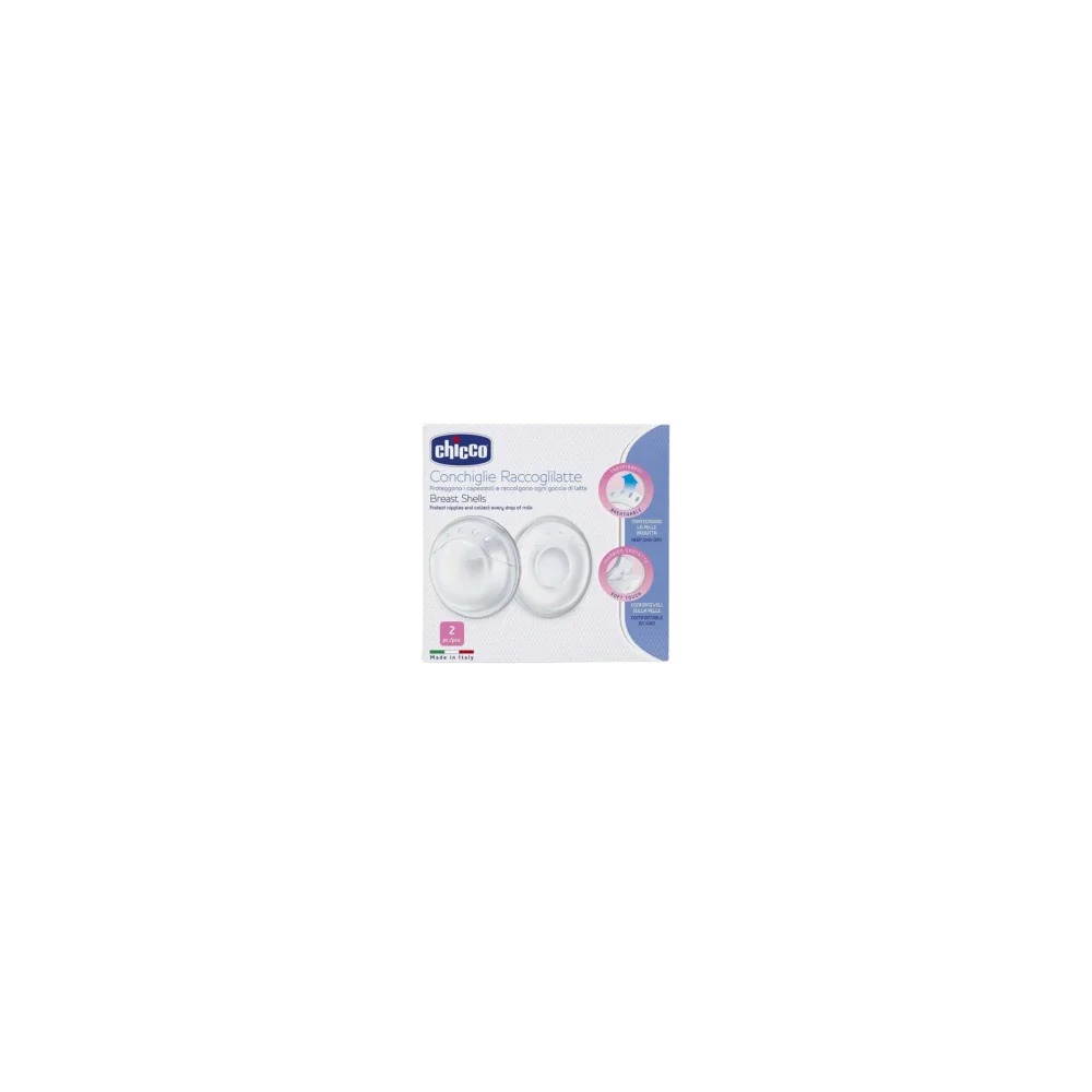 CHICCO - COQUILLES D'ALLAITEMENT 2 PIECES pour Maman et bébé
