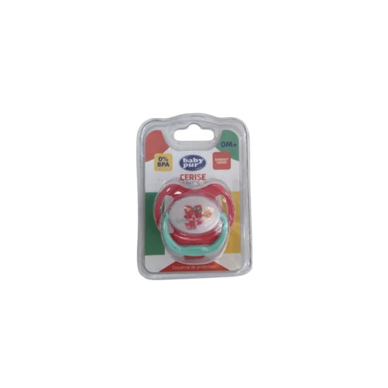 BABY PUR - SUCETTE CERISE +0MOIS pour Maman et bébé
