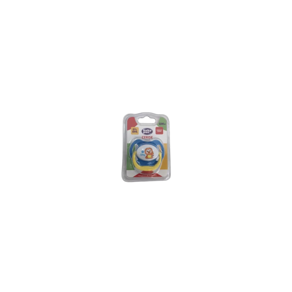 BABY PUR - SUCETTE CERISE +0MOIS pour Maman et bébé