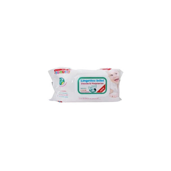 BAMBINI - LINGETTES BEBE DOUCES ET RESISTANTES 72PIECES pour Accueil