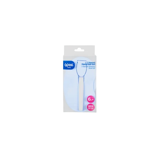 WEE BABY - ENSEMBLE DE BOLS DE NOURRISSAGE À 2 SECTIONS +6MOIS pour...