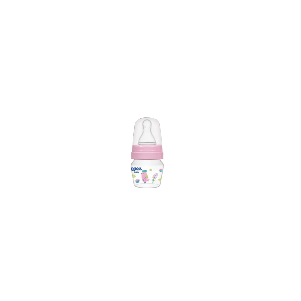 WEE BABY - MINI BIBERON TRANSITION EN PLASTIQUE 0-6MOIS 30 ML pour ...