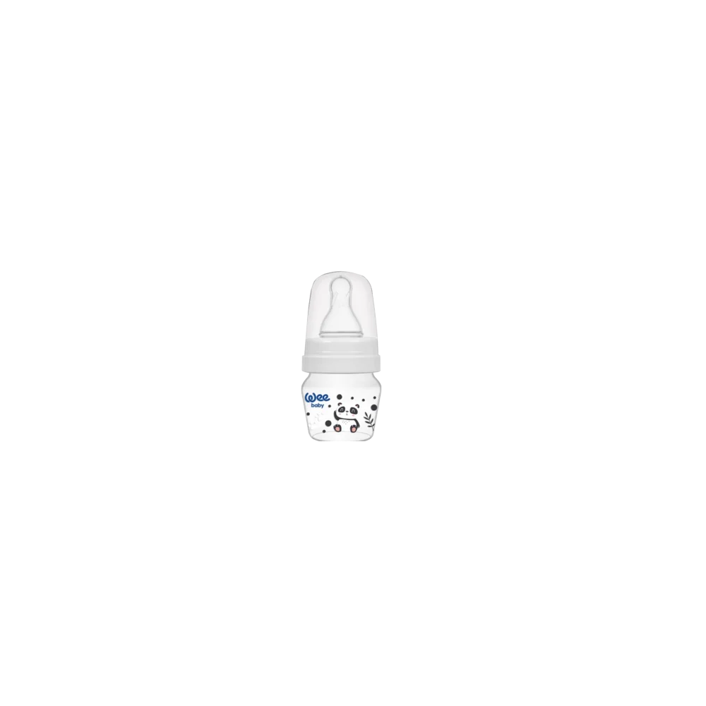 WEE BABY - MINI BIBERON TRANSITION EN PLASTIQUE 0-6MOIS 30 ML pour ...