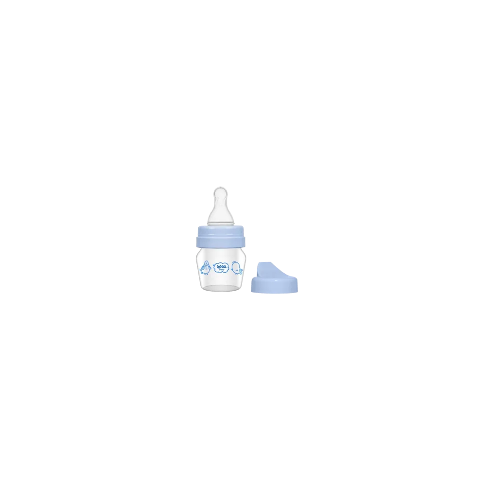 WEE BABY - MINI BIBERON TRANSITION EN VERRE 0-6MOIS 30 ML pour Mama...