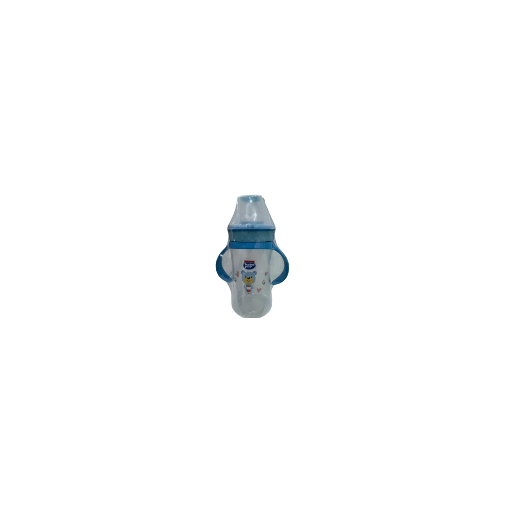 BABY PUR - BIBERON PP LARGE COUVERCLE TORSADE ET ANSES 250ML pour M...