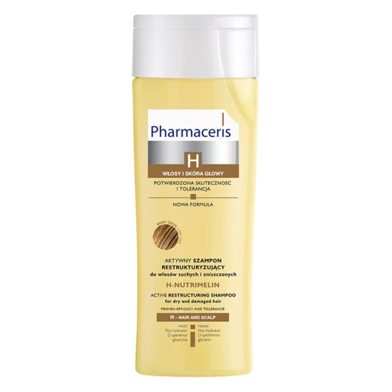 PHARMACERIS h SHAMPOOING H-NUTRIMELIN CHEVEUX SECs ET ABÎMES pour B...
