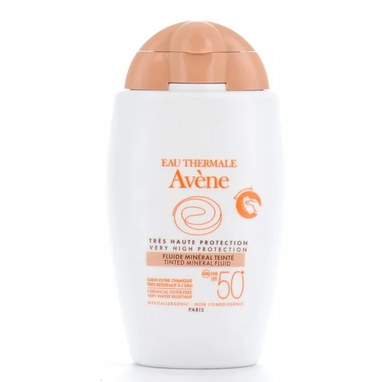 AVENE FLUIDE MINÉRAL TEINTÉ SPF50+ 40ML pour Beauté