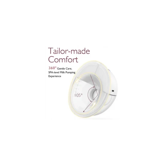 Momcozy - M5 Tire-lait Mains Libres - Inclus 4 Tailles pour Maman e...
