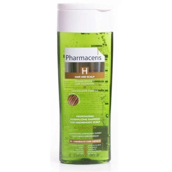 PHARMACERIS - SHAMPOOING H-SEBOPURIN CHEVEUX GRAS 250ML pour Beauté