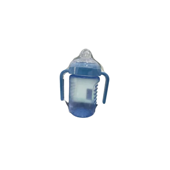 BABY PUR - BIBERON CONFORT PLUS AVEC BEC EN SILICONE ET COUVERCLE 2...