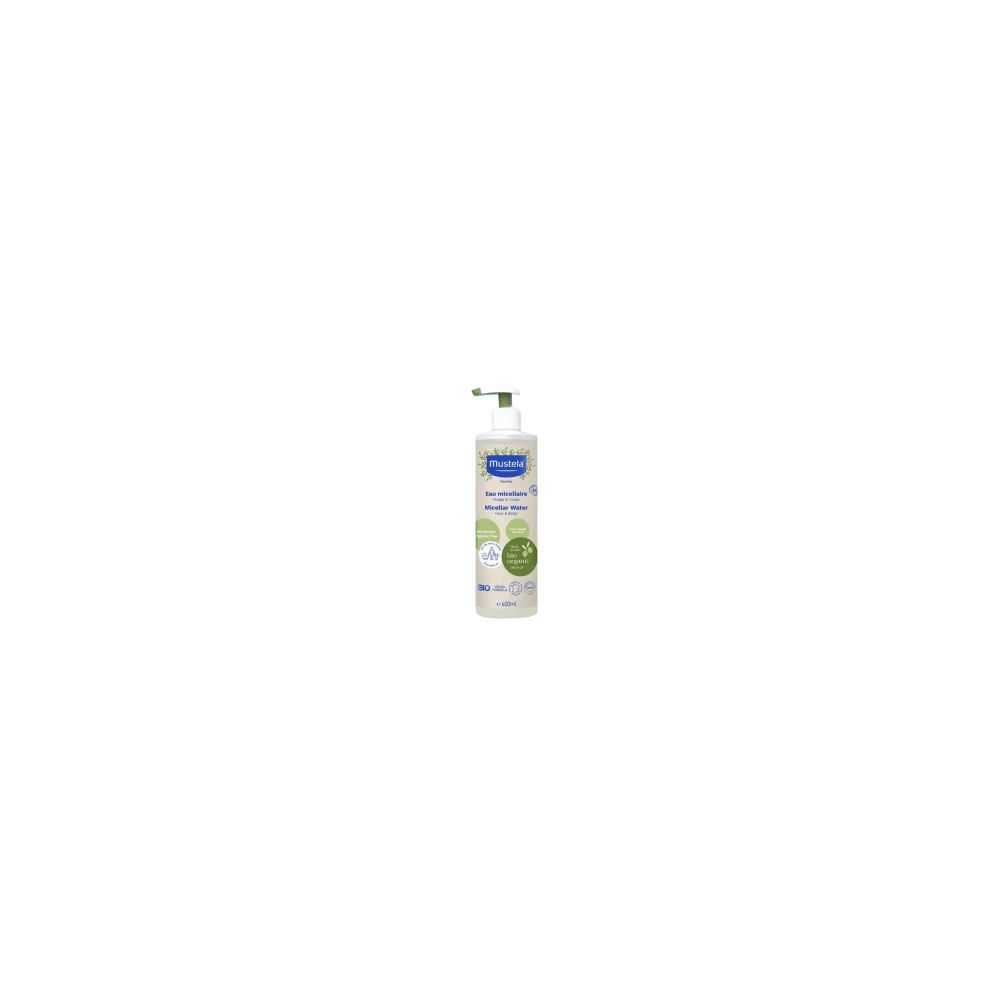 MUSTELA - EAU MICELLAIRE BÉBÉ 400ML pour Maman et bébé