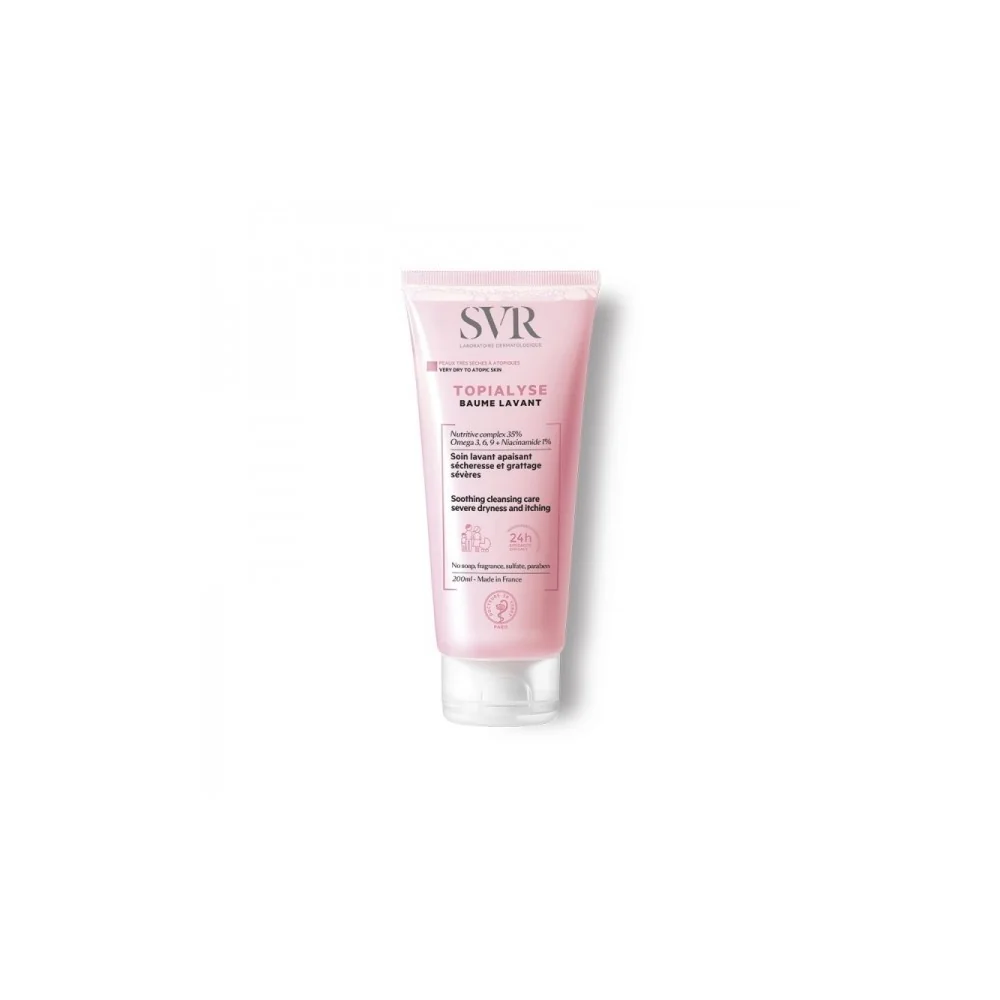 SVR TOPIALYSE BAUME LAVANT APAISANT 200ML pour Beauté