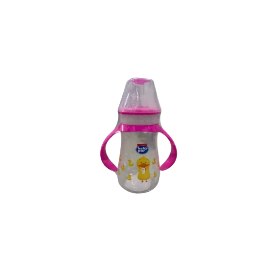 BABY PUR - MINI BIBERON AVEC COUVERCLE TORSADÉ & ANSES 125ML pour M...