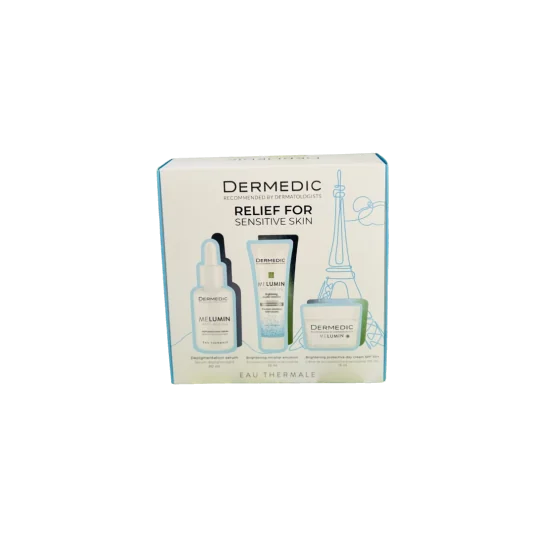 DERMEDIC - COFFRET MELUMIN ANTI TACHE POUR PEAU SENSIBLE pour Beauté