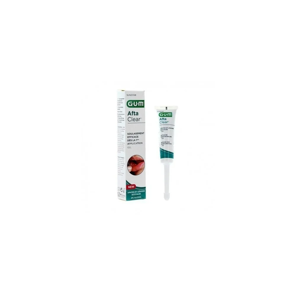 GUM Gel AftaClear 10ML pour Beauté