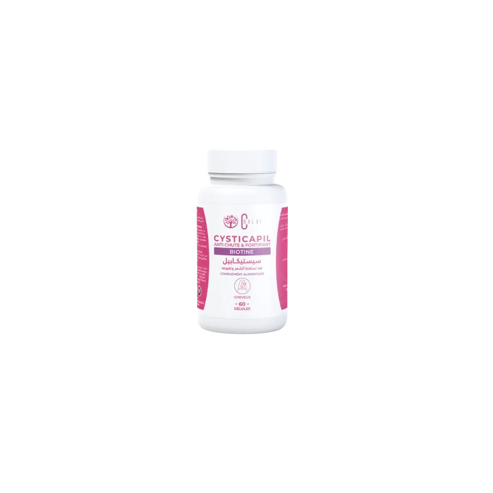 COALVI CYSTICAPIL – ANTI CHUTE 60 GELLULES pour Accueil