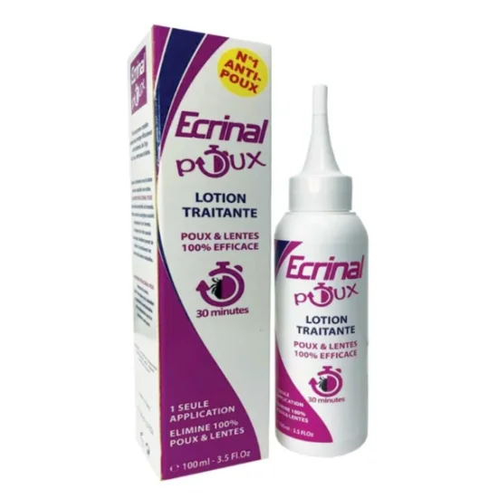 ECRINAL lotion traitante anti poux 100 ml pour Femmes
