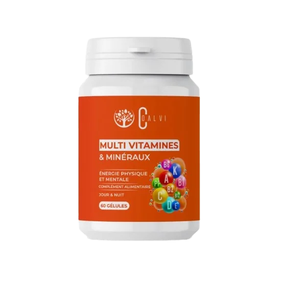 COALVI - MULTI CO MULTI VITAMINES 60 GELULES pour Accueil