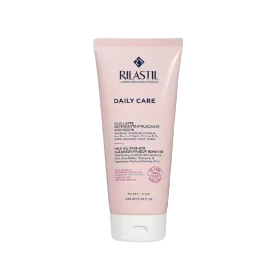 RILASTIL - LAIT DEMAQUILLANT NETTOYANT VISAGE ET YEUX 200ML pour Ac...
