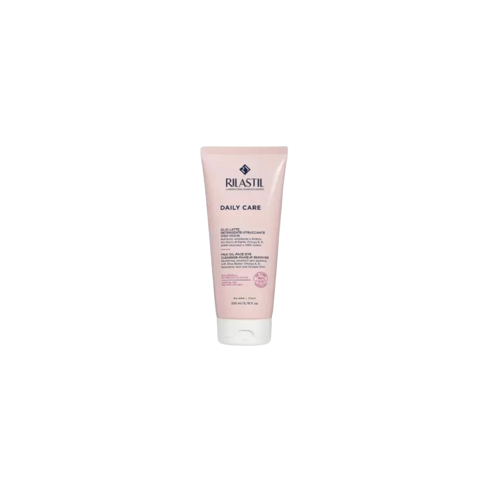 RILASTIL - LAIT DEMAQUILLANT NETTOYANT VISAGE ET YEUX 200ML pour Ac...