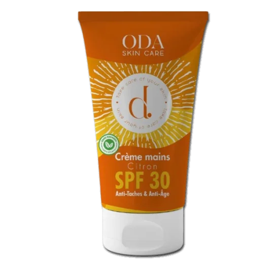 ODA - CREME MAINS CITRON SPF 30 50ML pour Beauté