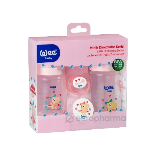 WEE BABY - COFFRET FILLE LITTLE DINOSAURS SERIES - FILLE/ GARCON po...