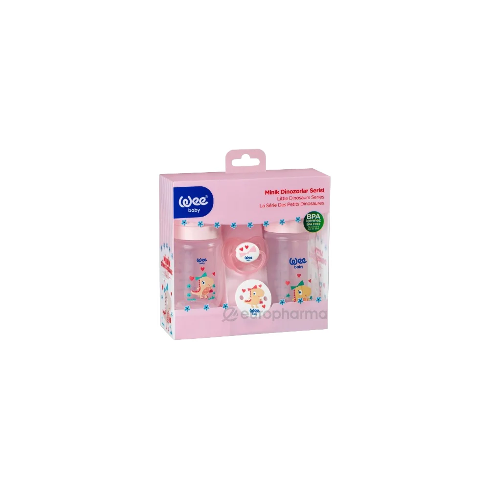 WEE BABY - COFFRET FILLE LITTLE DINOSAURS SERIES - FILLE/ GARCON po...