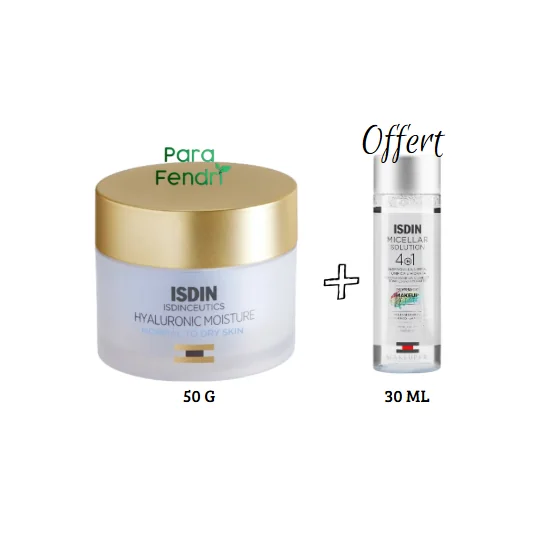 ISDIN - COFFRET : CREME HYDRATANTE PEAUX NORMALES A SECHES 50G + EA...