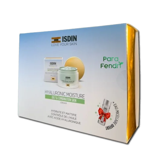 ISDIN - COFFRET : CREME HYDRATANTE PEAUX GRASSES ET MIXTE 50G + EAU...