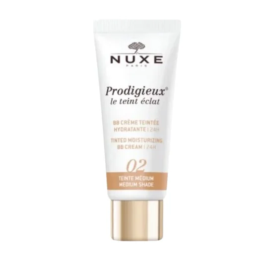 NUXE PRODIGIEUX LE TEINT ECLAT - BB CREME HYDRATANTE TEINTEE 02 MED...