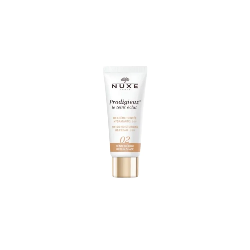 NUXE PRODIGIEUX LE TEINT ECLAT - BB CREME HYDRATANTE TEINTEE 02 MED...