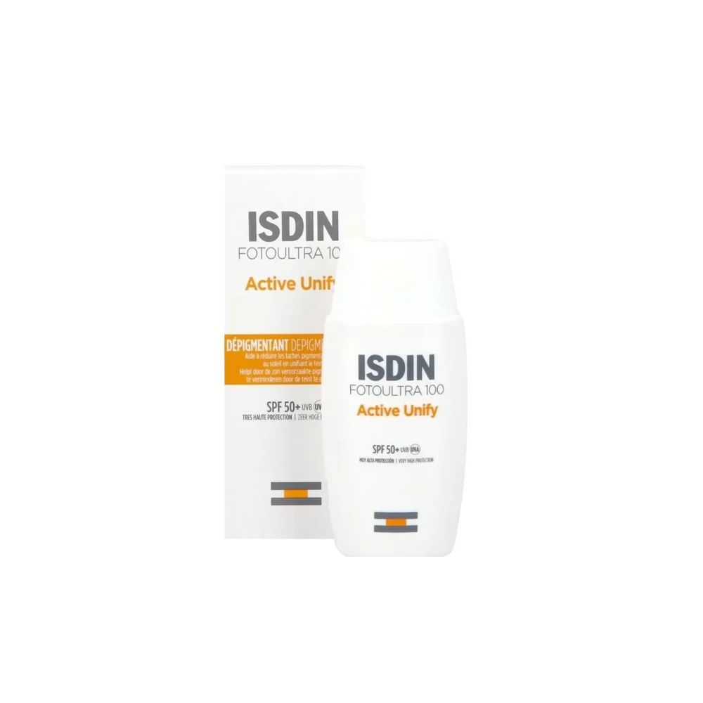 ISDIN - ACTIVE UNIFY FUSION FLUID ECRAN SPF 50+ pour Hommes