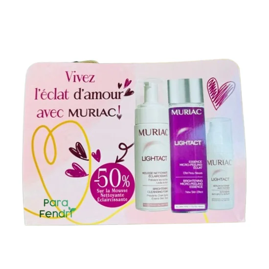 MURIAC - PACK ECLAT : MOUSSE NETTOYANTE ECLAIRCISSANTE + MICRO PEEL...