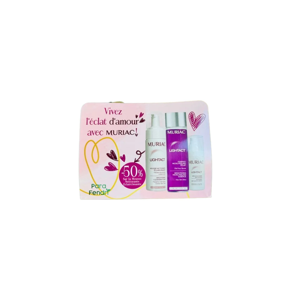 MURIAC - PACK ECLAT : MOUSSE NETTOYANTE ECLAIRCISSANTE + MICRO PEEL...