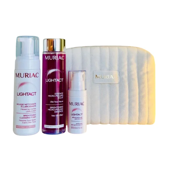 MURIAC - PACK ECLAT : MOUSSE NETTOYANTE ECLAIRCISSANTE + MICRO PEEL...