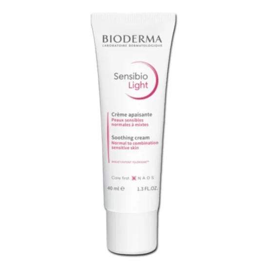 sensibio light creme apaisante hydratante peaux sensibles bioderma ...