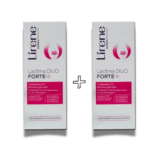 LIRENE LACTIMA DUO FORTE + LOT DE 2 GELS INTIMES pour Corps