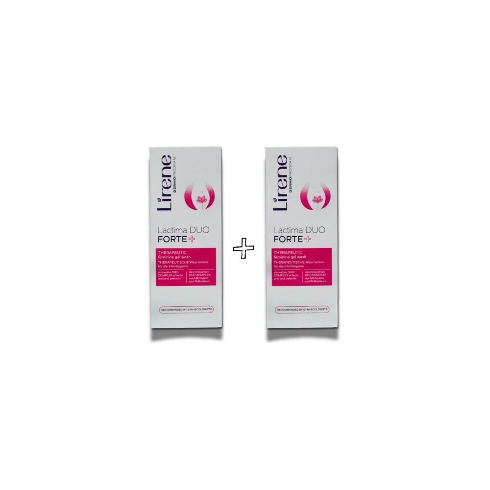 LIRENE LACTIMA DUO FORTE + LOT DE 2 GELS INTIMES pour Corps