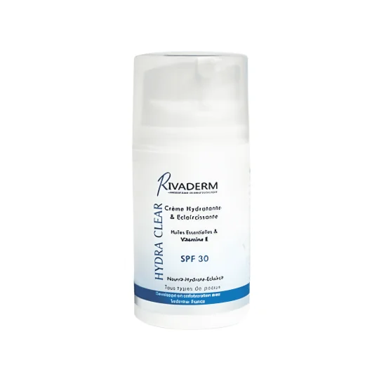 RIVADERM HYDRA CLEAR - CREME HYDRATANTE SPF 30 50ML pour Visage