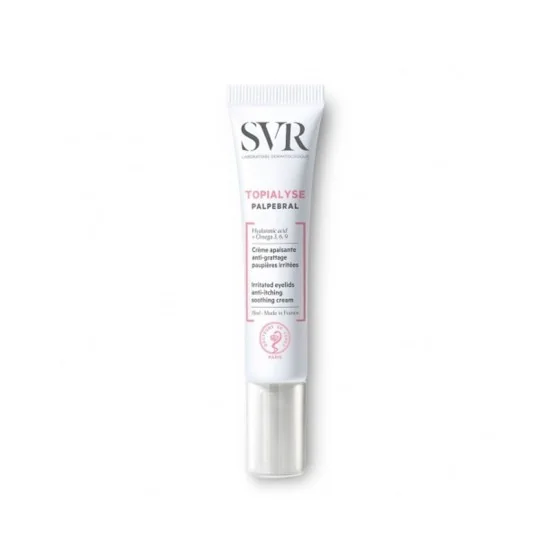 SVR TOPIALYSE PALPEBRAL CREME PAUPIERES IRRITEES 15ML pour Beauté